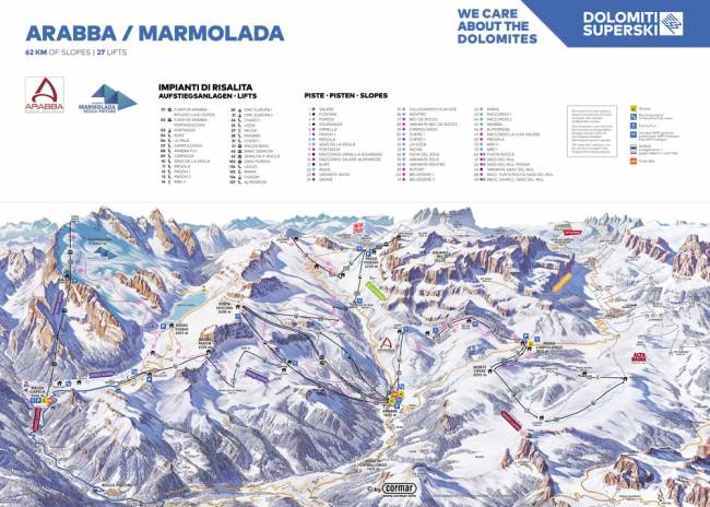Guided ski Holiday in Italy - Italian Dolomites